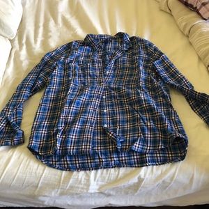 5/25 Gap lightweight flannel/plaid shirt